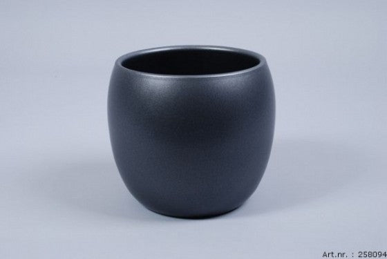 Keramiek Orchidee Grafiet Bowl 16X14cm
