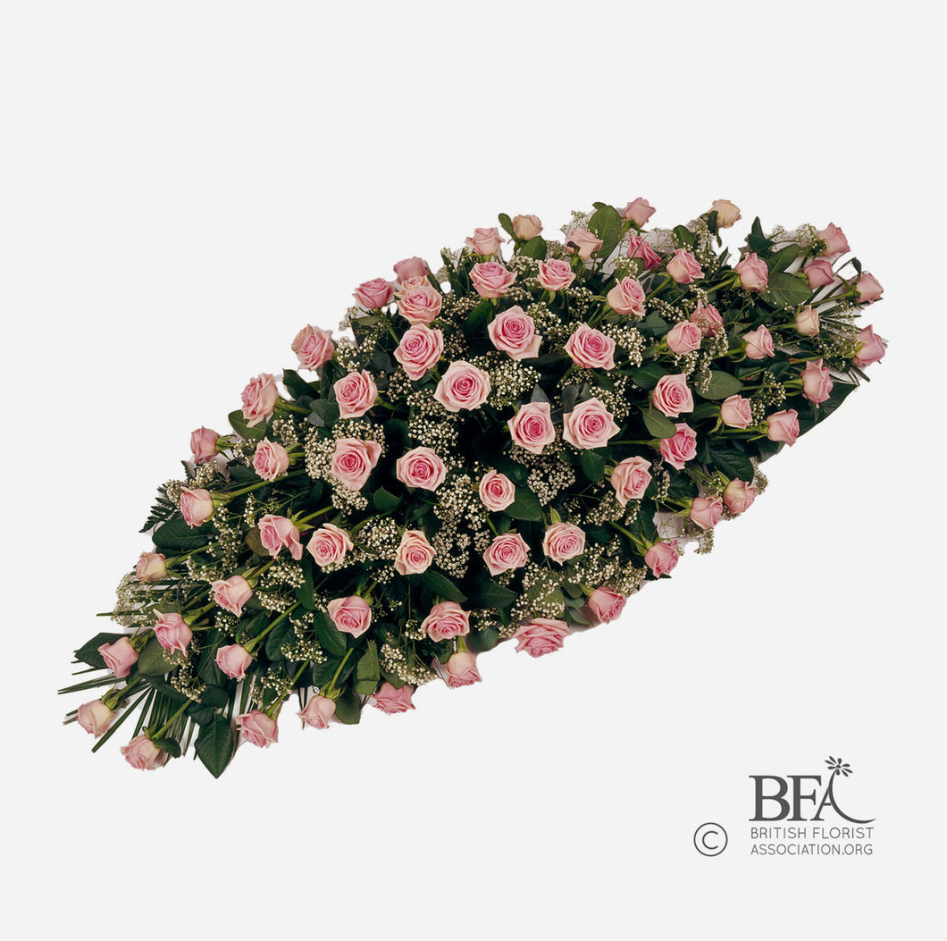 Pink Roses Spray