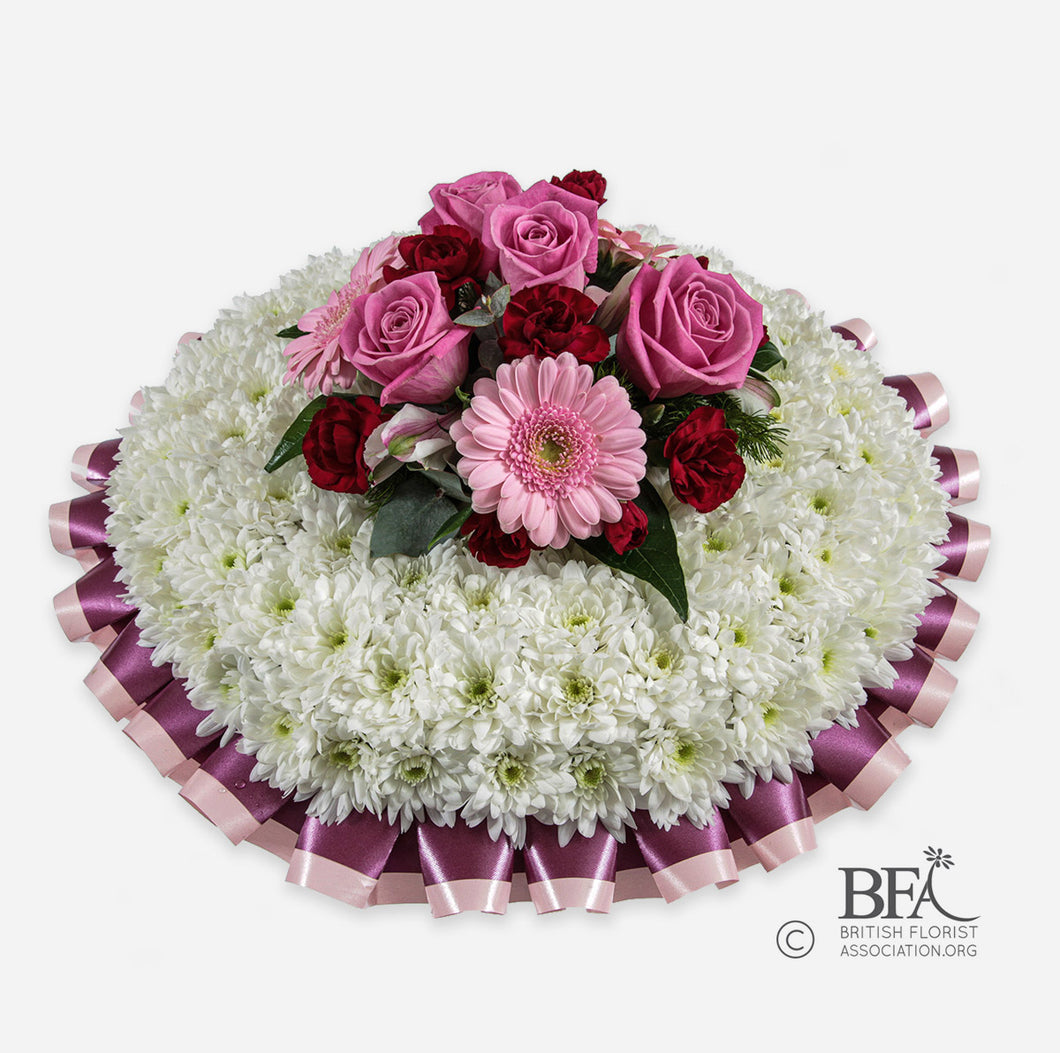 White Chrysanthemum Posy
